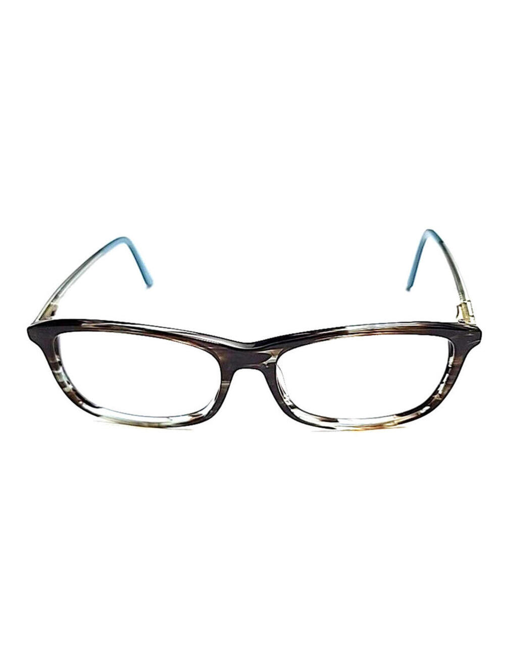 Lacoste Brown Blue Tortoise Oval Eyeglasses Frame 53-18 140